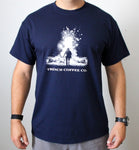 Trench Coffee Co. T-Shirt- Navy