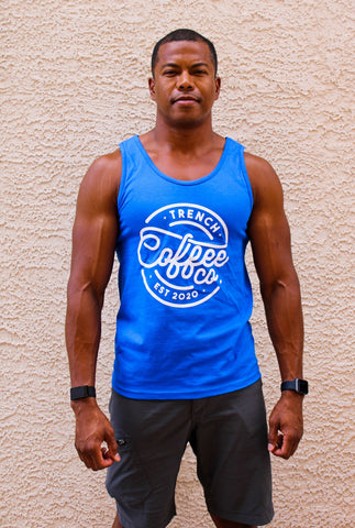 Trench Tank-Blue