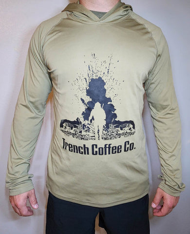 Athletic Hoodie- Coyote Tan